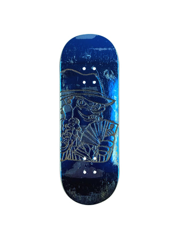 Stackedbob Blue/Blue Foil Deck (33mm)