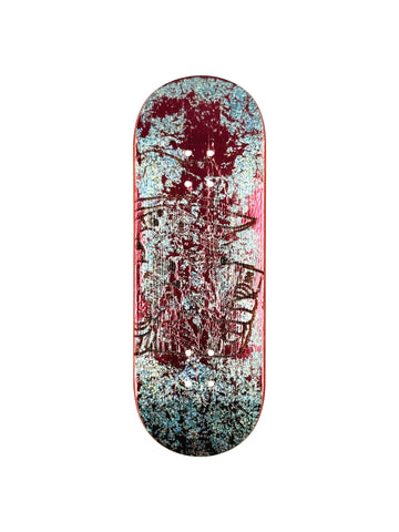 Stackedbob Pink/Multi Foil Deck (33mm)